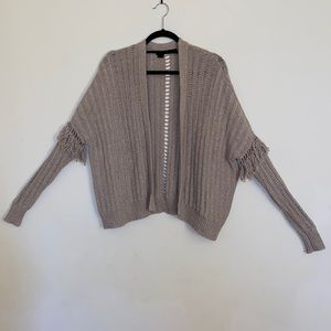 360 Sweater Taupe Cardigan